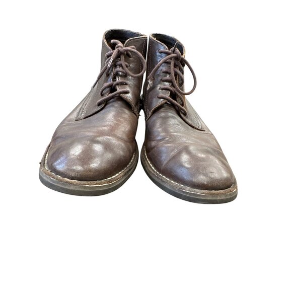 Cole Haan Mens Brown Leather Chukka Boots Size 11M - Picture 8 of 11